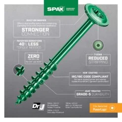 SPAX PowerLags 5/16 In. X 4-1/2 In. L Washer High Corrosion Resistant Carbon Steel Lag Screw 12 Pk 10 SPAX PowerLags 5/16 In. X 4-1/2 In. L Washer High Corrosion Resistant Carbon Steel Lag Screw 12 Pk -Hil Screws Shop ce0f9b2d 83f5 4ddd 8a64 7bb548f63f03