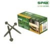 SPAX PowerLags 3/8 In. In. X 5 In. L Hex Drive Hex Washer Head Structural Screws 25 Pk
