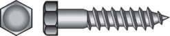 Hillman 3/8 In. X 6 In. L Hex Hot Dipped Galvanized Steel Lag Screw 50 Pk