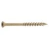 FastenMaster GuardDog No. 10 X 2-1/2 In. L Gold Phillips/Square Bugle Head Deck Screws 1750 Pk