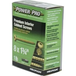 Hillman Power Pro No. 8 X 1-3/4 In. L Star Cabinet Screws 1 Lb 9 Hillman Power Pro No. 8 X 1-3/4 In. L Star Cabinet Screws 1 Lb -Hil Screws Shop d2bd709c 5ca8 4944 b8eb 33e9420328b5
