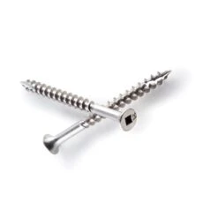 Simpson Strong-Tie No. 10 X 2.5 In. L Square Stainless Steel Exterior Wood Screw 82 Pk