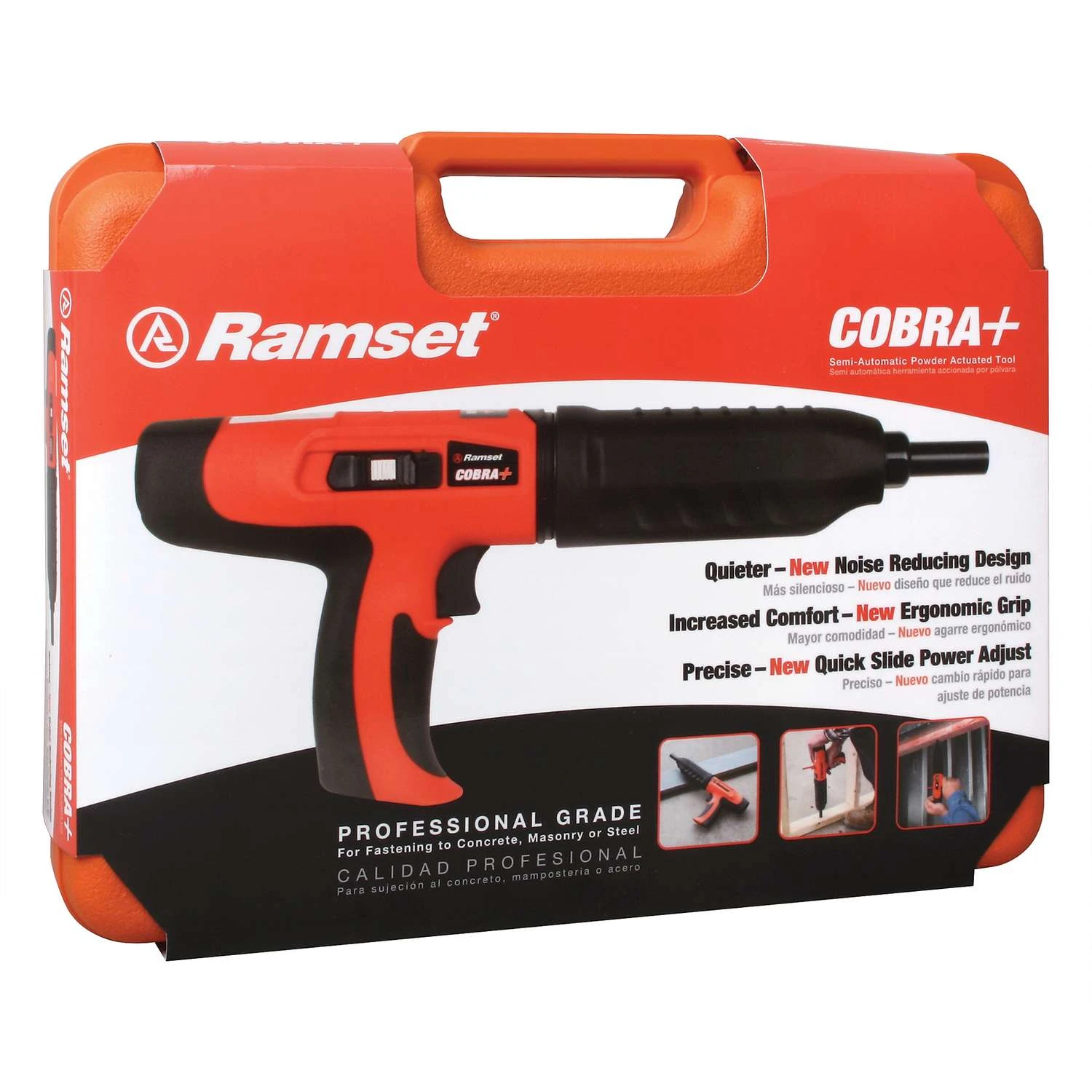 Ramset 0.27 Semi-Automatic Powder Actuated Tool 1 Pk 1 Ramset 0.27 Semi-Automatic Powder Actuated Tool 1 Pk