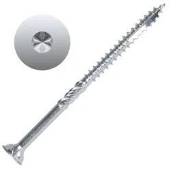 Screw Products AXIS No. 9 X 3 In. L Star Flat Head Structural Screws 5 Lb 78 Pk