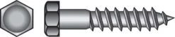 Hillman 1/4 In. X 1 In. L Hex Stainless Steel Lag Screw 50 Pk