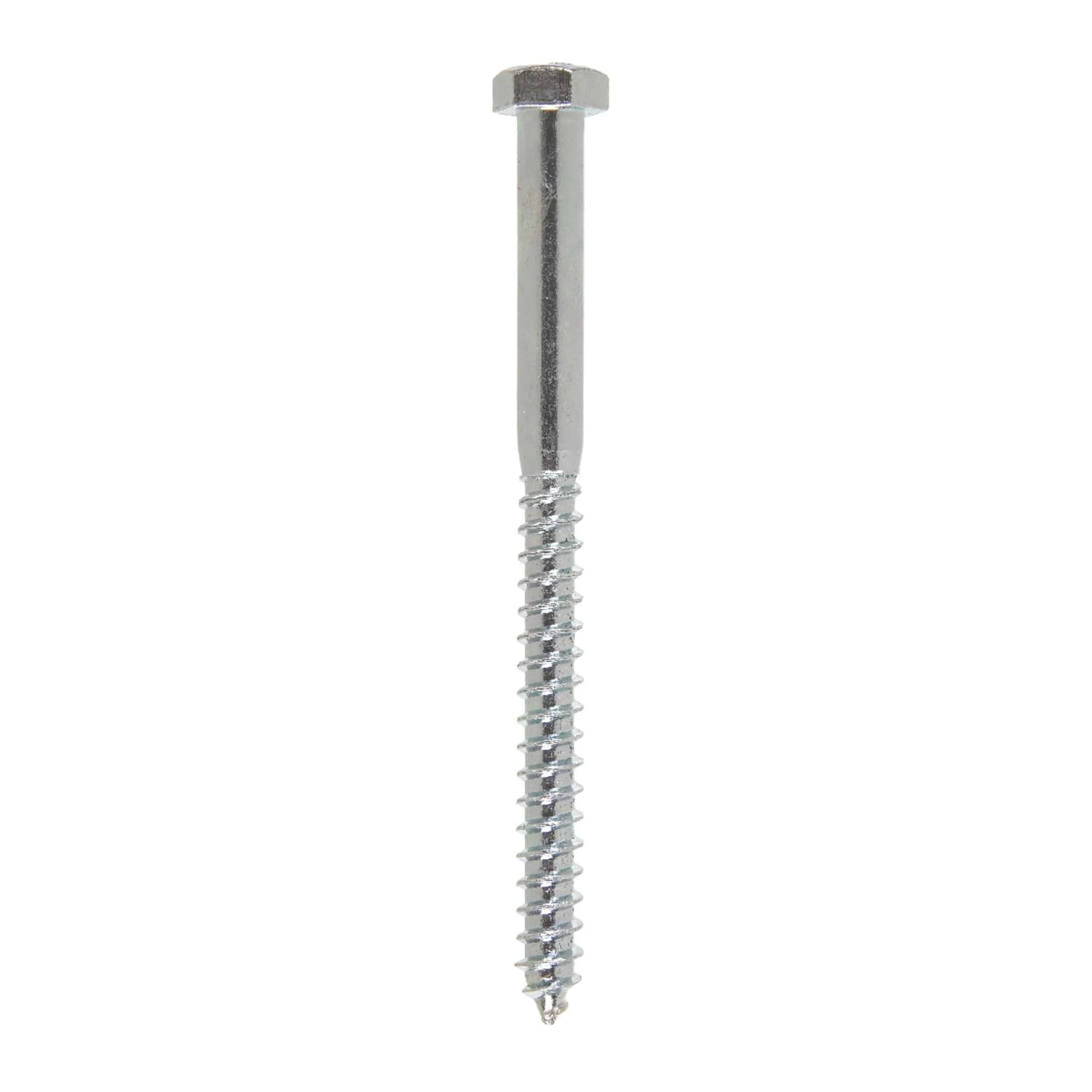 Hillman 3/8 In. X 5 In. L Hex Zinc-Plated Steel Lag Screw 50 Pk 2 Hillman 3/8 In. X 5 In. L Hex Zinc-Plated Steel Lag Screw 50 Pk - Image 2