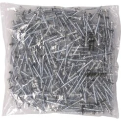 Hillman Power Pro No. 10 X 2.5 In. L Hex Drive Washer Head Roofing Screws 250 Pk