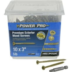 Hillman Power Pro No. 10 X 3 In. L Star Flat Head Exterior Deck Screws 5 Lb -Hil Screws Shop f57962ed 4d54 4e61 b33d a9d09289d4d2