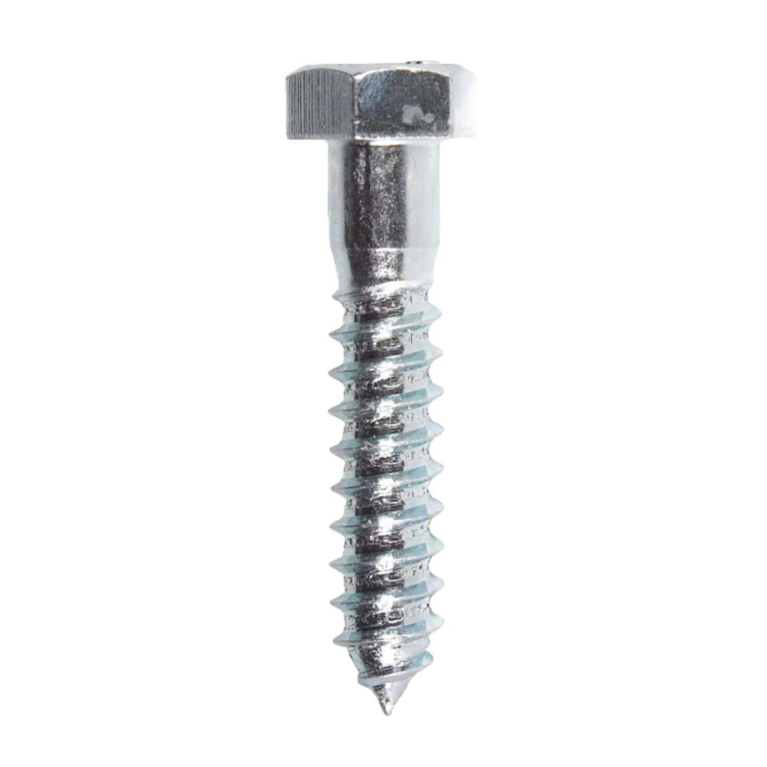 Hillman 1/2 In. X 2-1/2 In. L Hex Zinc-Plated Steel Lag Screw 50 Pk 2 Hillman 1/2 In. X 2-1/2 In. L Hex Zinc-Plated Steel Lag Screw 50 Pk - Image 2