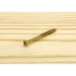Starborn Deckfast No. 9 X 3 In. L Tan Star Flat Head Deck Screws 2000 Pk