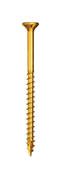 GRK Fasteners R4 No. 8 X 1-1/2 In. L Star Coated Multi-Purpose Screws 1000 Pk