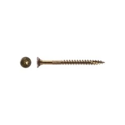 Big Timber No. 8 X 2-1/2 In. L Star Zinc-Plated Wood Screws 5 Lb 600 Pk