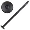 Screw Products NOVA #16 In. X 4.5 In. L Star Black Steel Lag Screw 50 Pk