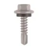 Teks Elite No. 12 X 1 In. L Hex Drive Hex Washer Head Roofing Screws 80 Pk