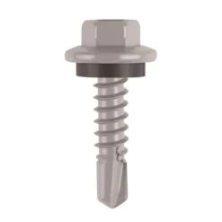 Teks Elite No. 12 X 1 In. L Hex Drive Hex Washer Head Roofing Screws 80 Pk